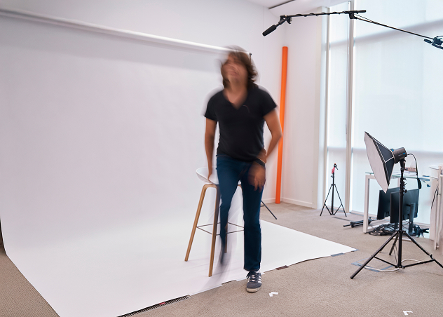 Studio photo et video d'une agence de communication